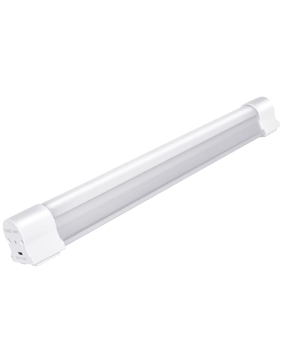 LED Tube Magnetic Work Light 6000Lumens 10400mAh USB Rechargeable D175550