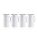 4 Pack 20 OZ Sublimation Tumblers with Printable Handle L310974