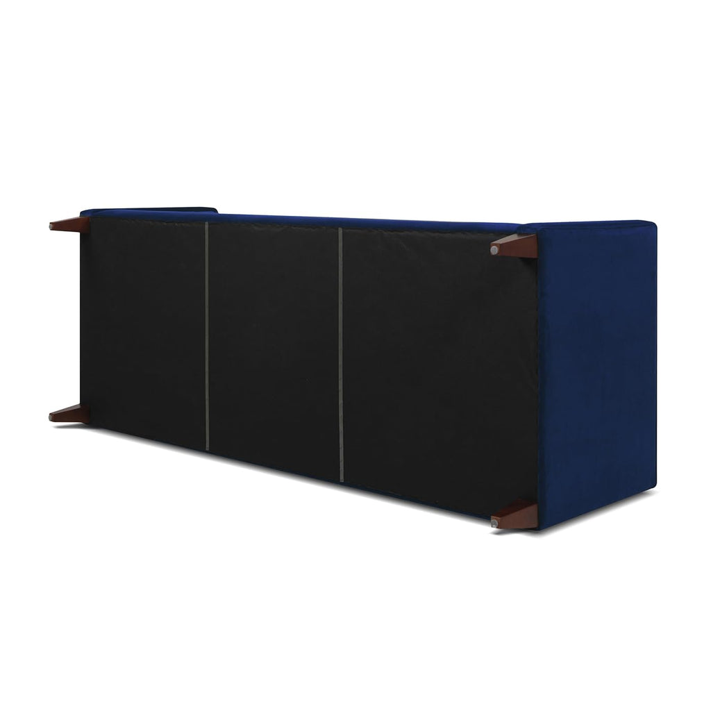 84" Navy Blue Velvet Tufted Sofa M32374