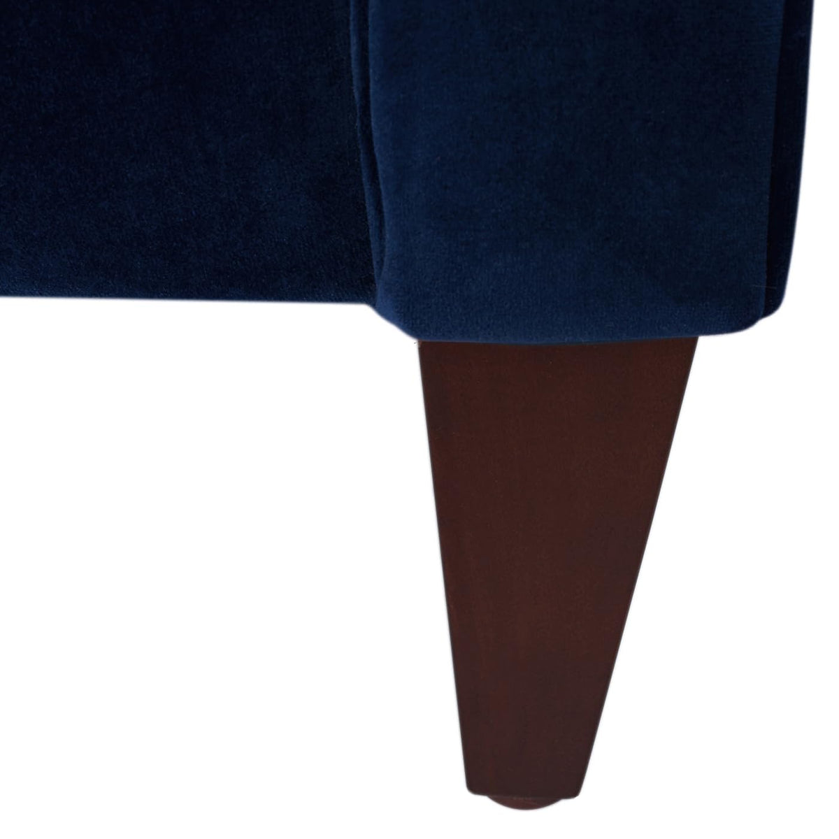 84" Navy Blue Velvet Tufted Sofa M32374