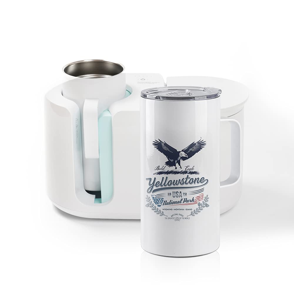 4 Pack 20 OZ Sublimation Tumblers with Printable Handle L310974
