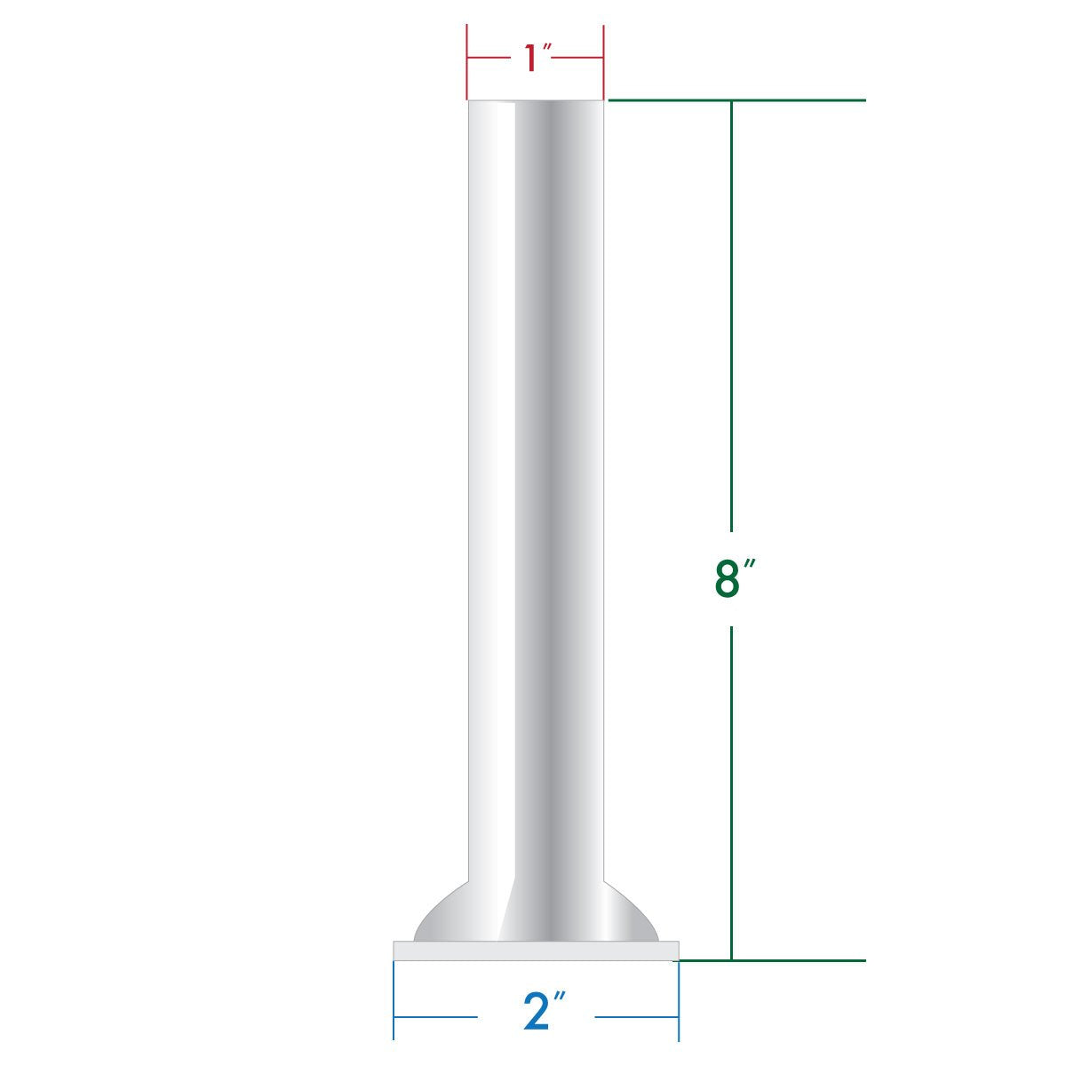 1" Diameter Stainless Steel Stuffing Tube F807447