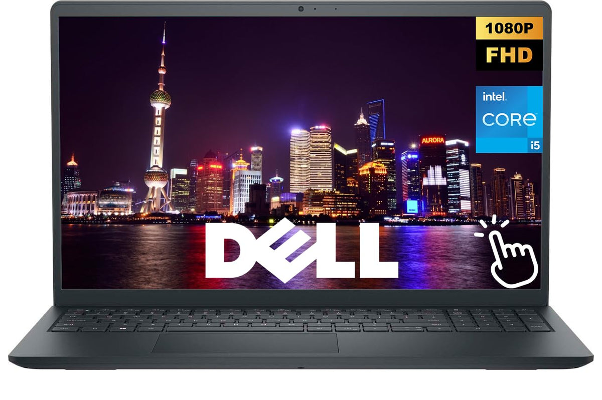 15.6" FHD IPS Touchscreen Laptop, Intel Core i5, 16GB DDR5 RAM 256GB SSD, Carbon Black T94578