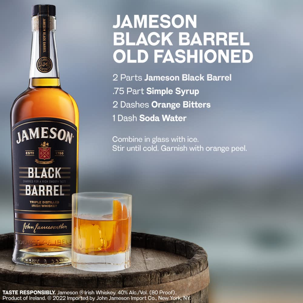 Black Barrel Irish Whiskey 750ml J6960