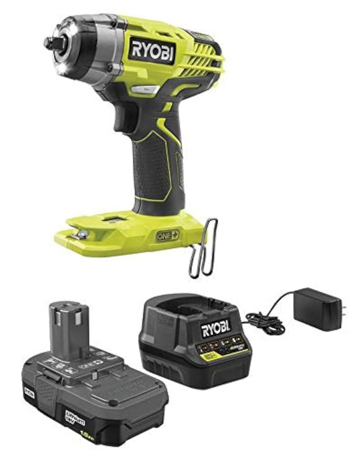 18V Cordless 3/8 in. Impact Wrench Kit with Battery and Charger N17075