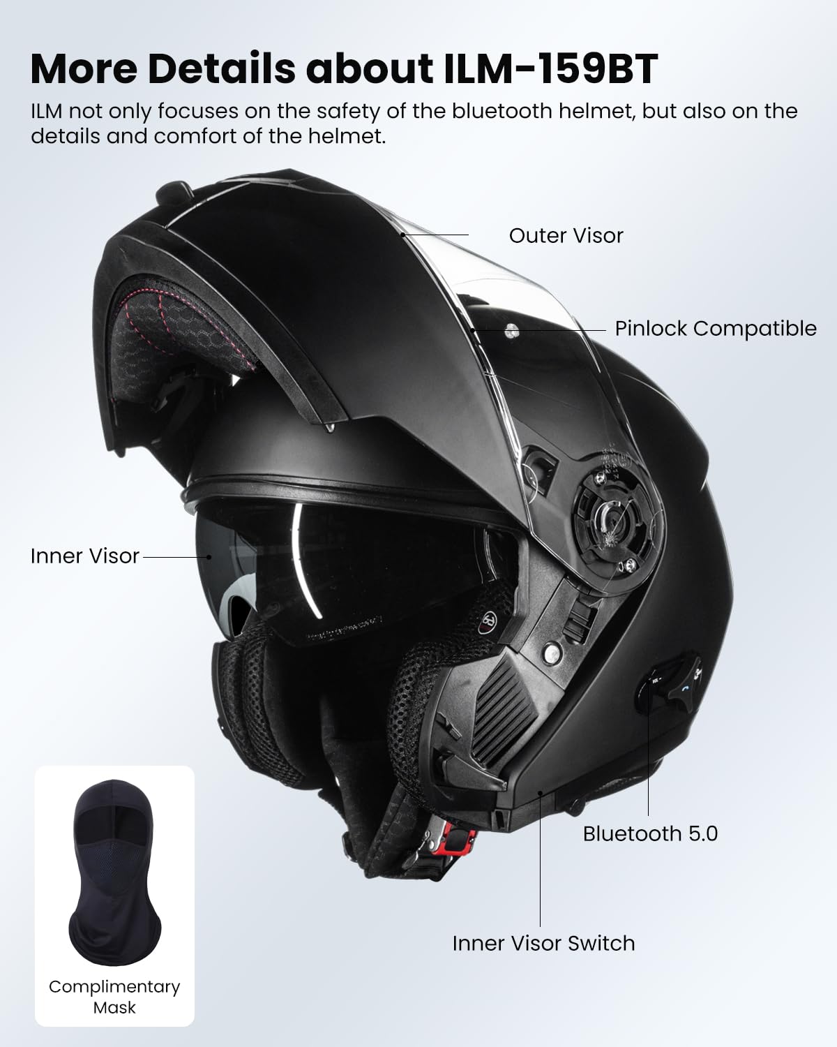 Modular Motorcycle Helmet M619