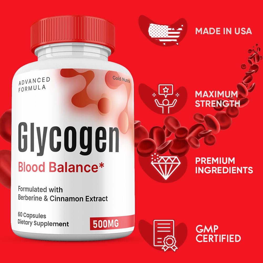 Glycogen Capsules Blood Balance 2 Pack B602689