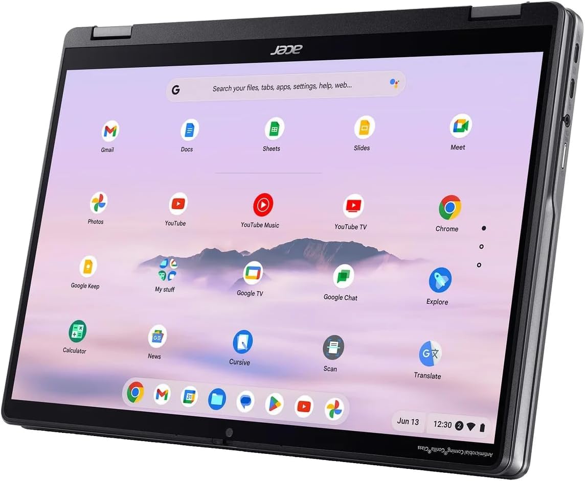14" 2-in-1 Touchscreen Chromebook, Intel Core i5, 8GB RAM 512GB SSD, Gray P212