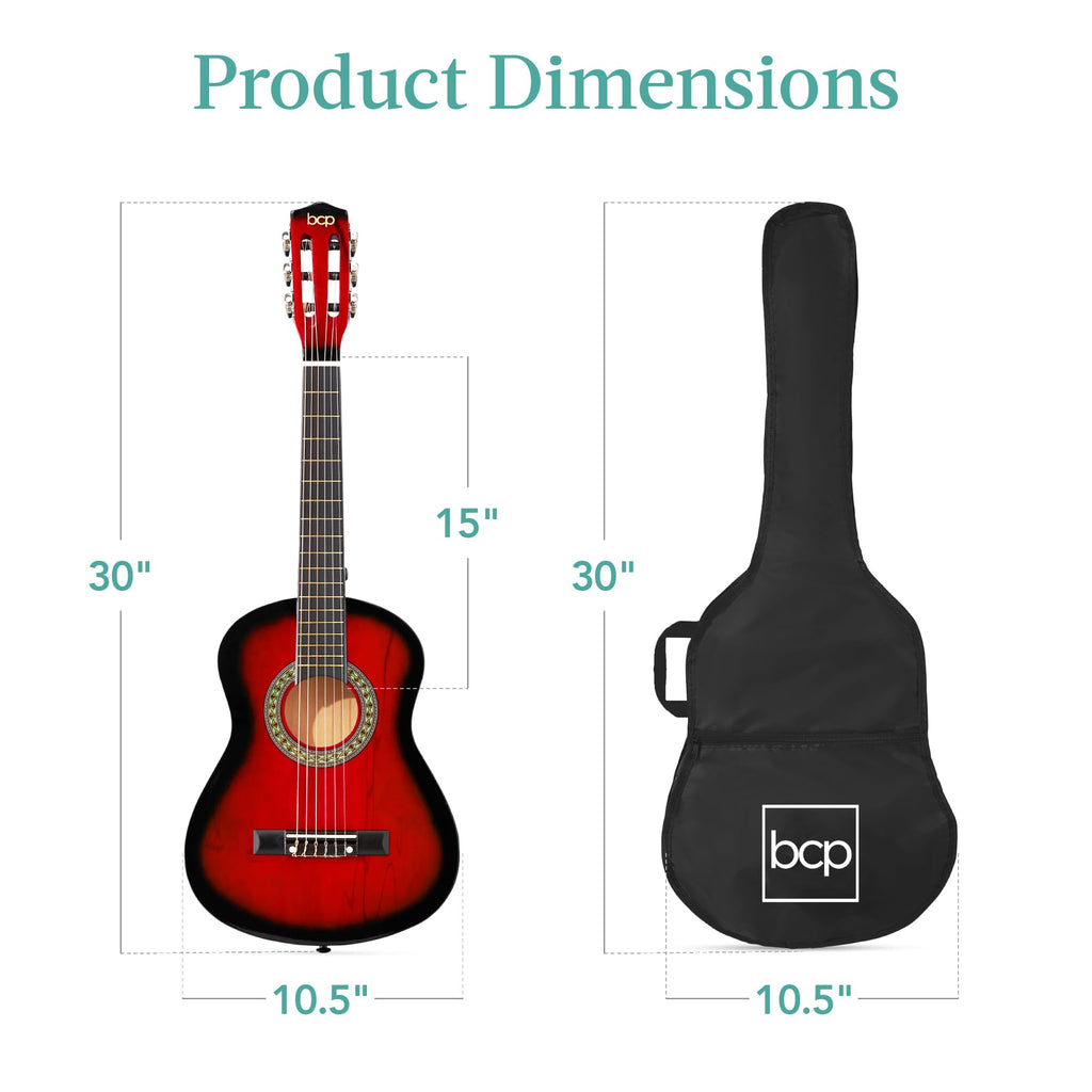 30in Kids Acoustic Guitar Starter Kit with Case V20522