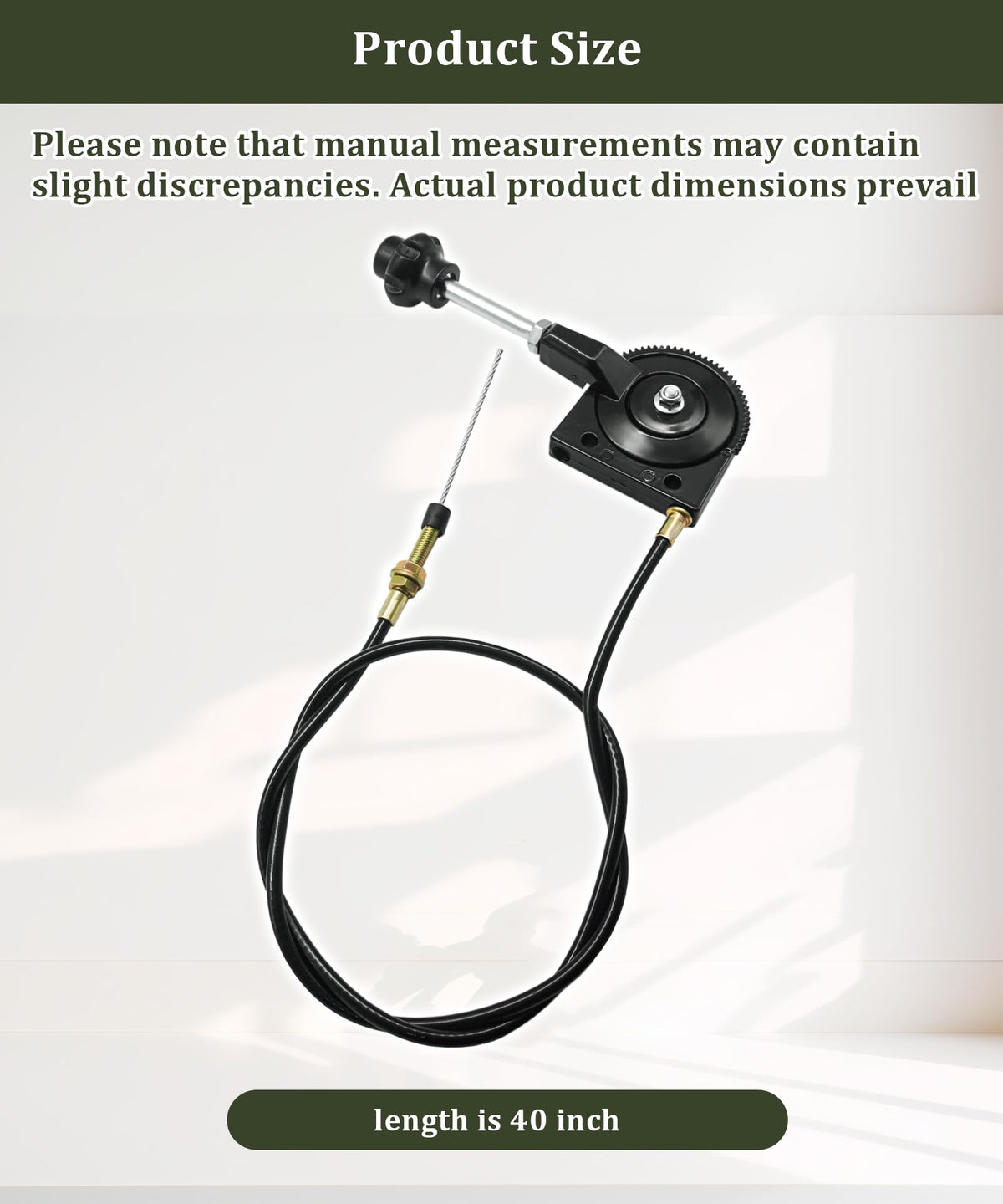 Excavator Throttle Cable Controller O634