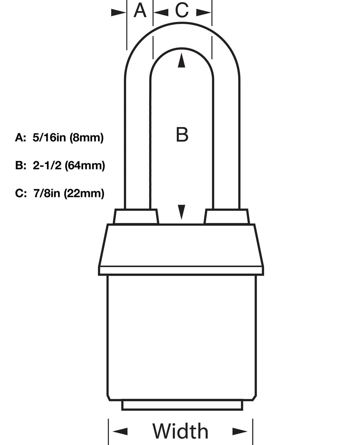High Security Padlocks with 8 Keys J291921