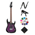 Transparent Violet Sunburst 6-String Solid-Body Electric Guitar U108