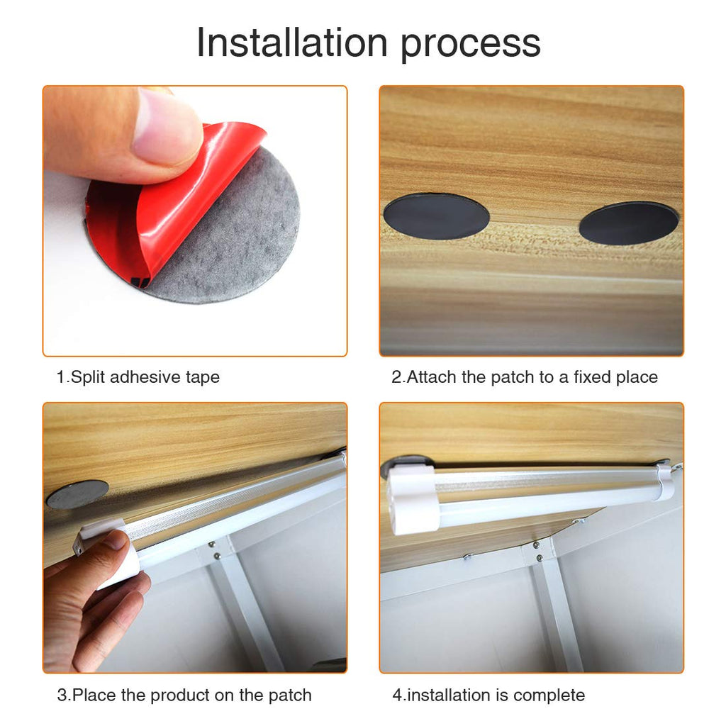 LED Tube Magnetic Work Light 6000Lumens 10400mAh USB Rechargeable D175550