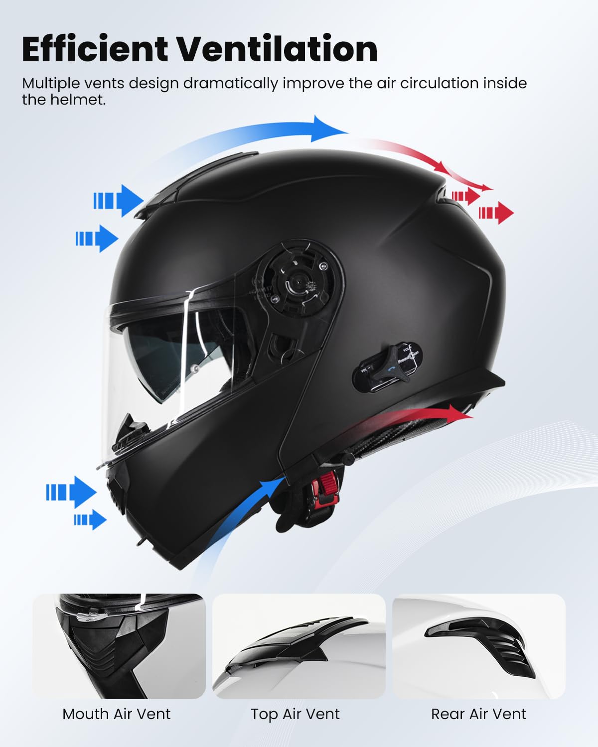 Modular Motorcycle Helmet M619