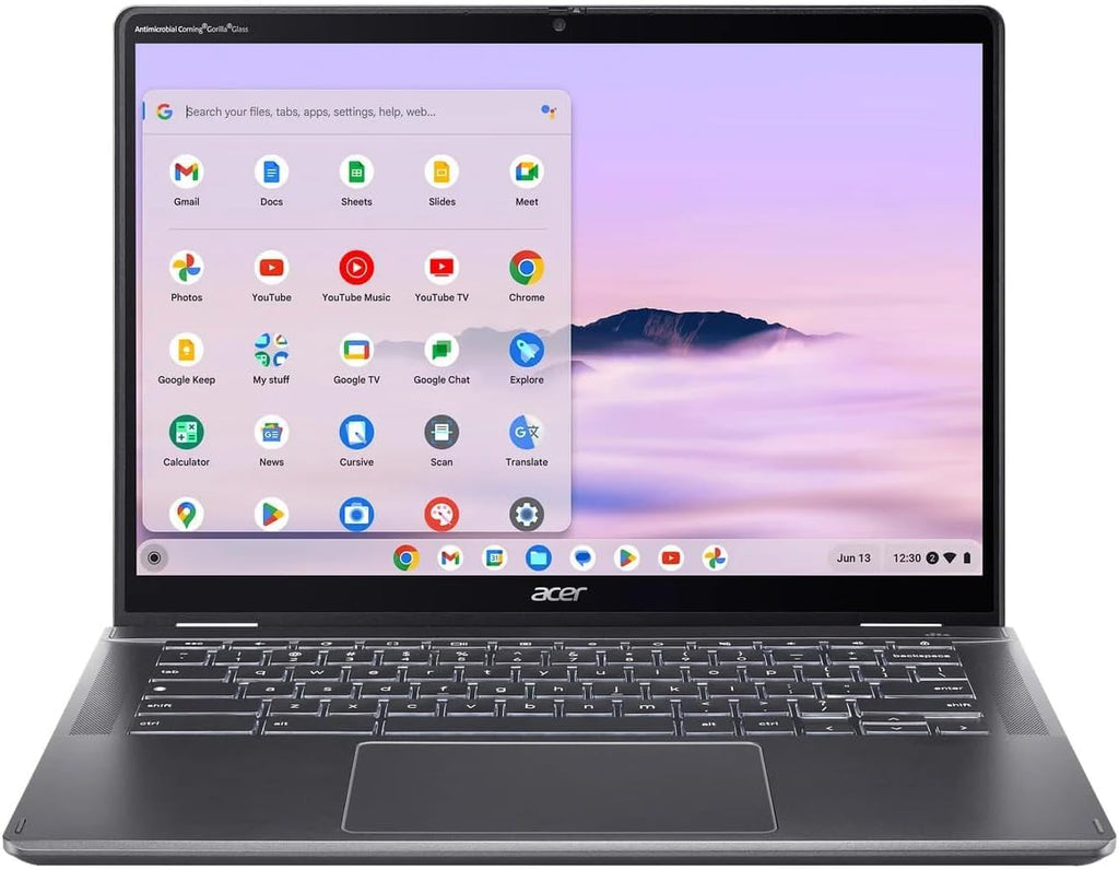 14" 2-in-1 Touchscreen Chromebook, Intel Core i5, 8GB RAM 512GB SSD, Gray P212