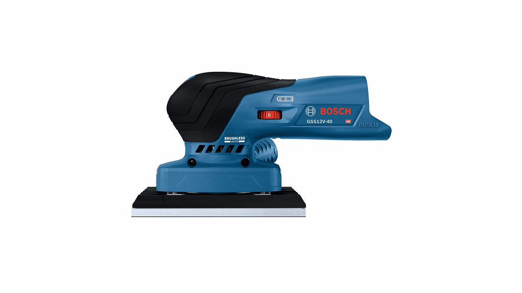 12V Brushless Orbital Finishing Sander with Dust Bag S689013