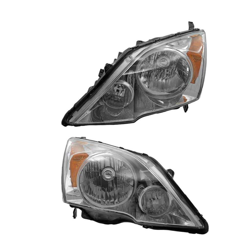 Pair of 2 Front Left-Right Headlights Assembly Replacement E394
