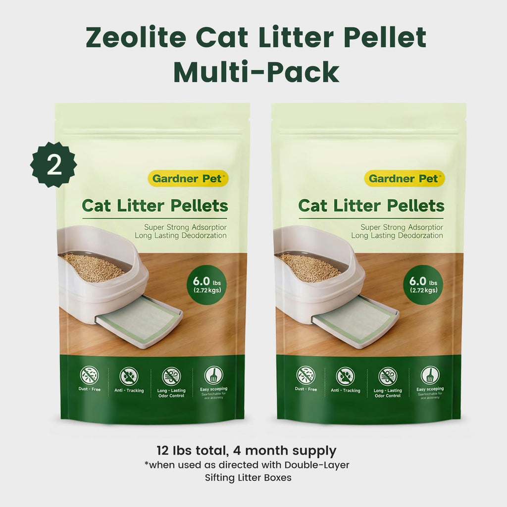 Zeolite Cat Litter Pellets 12 Lbs U906205
