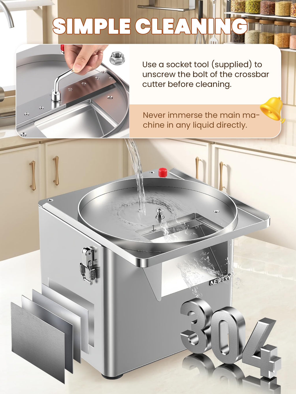 4 in 1 Electric Vegetable Processor B807