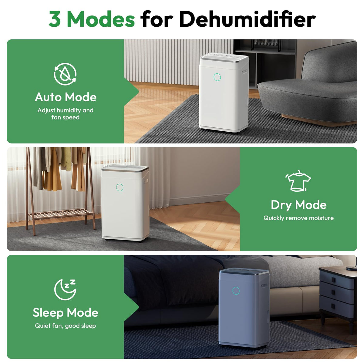 50 Pint Dehumidifier with Drain Hose N523