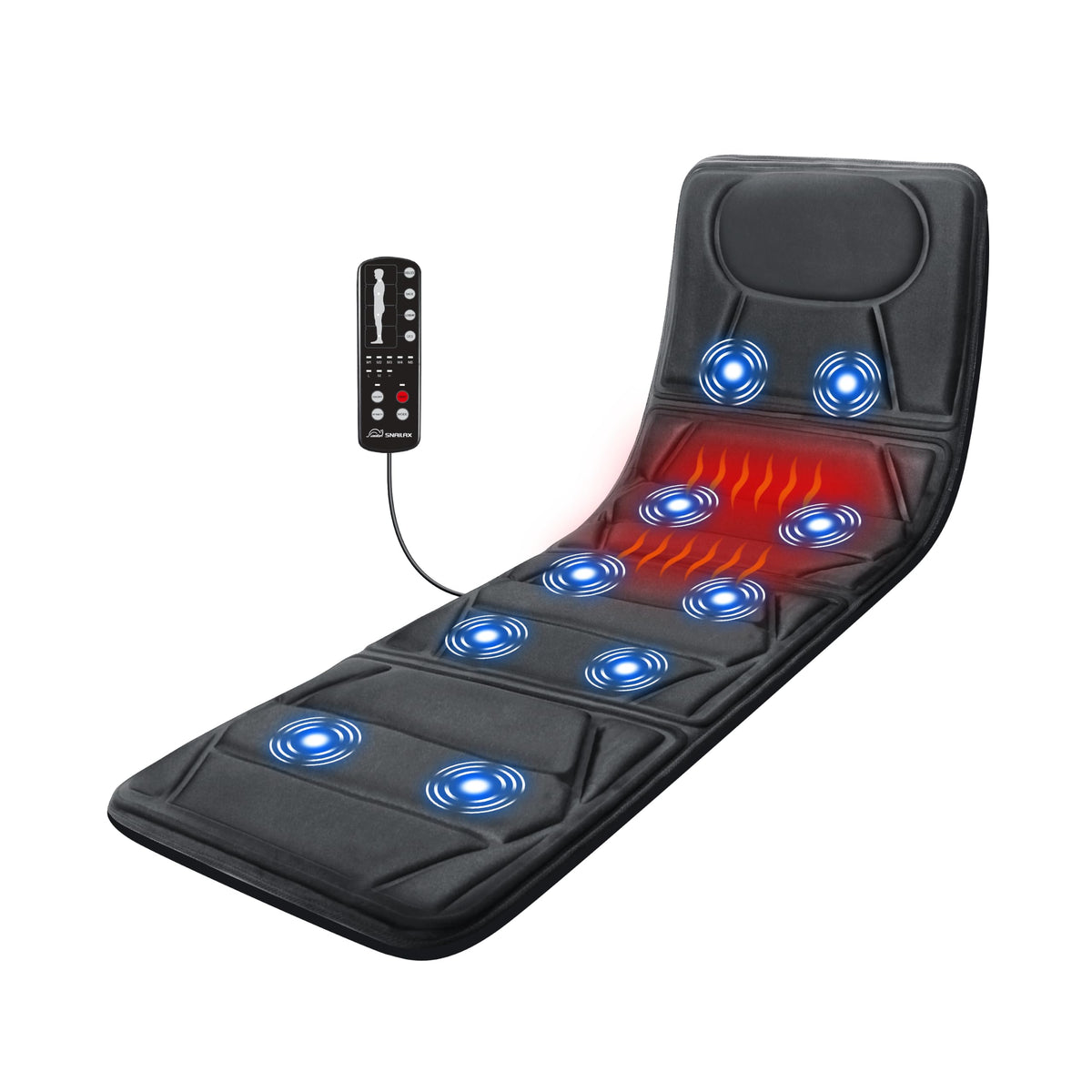 Full Body Massage Mat with Heat E6127
