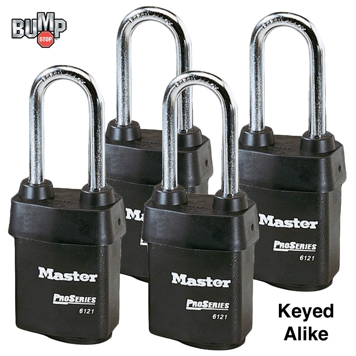 High Security Padlocks with 8 Keys J291921