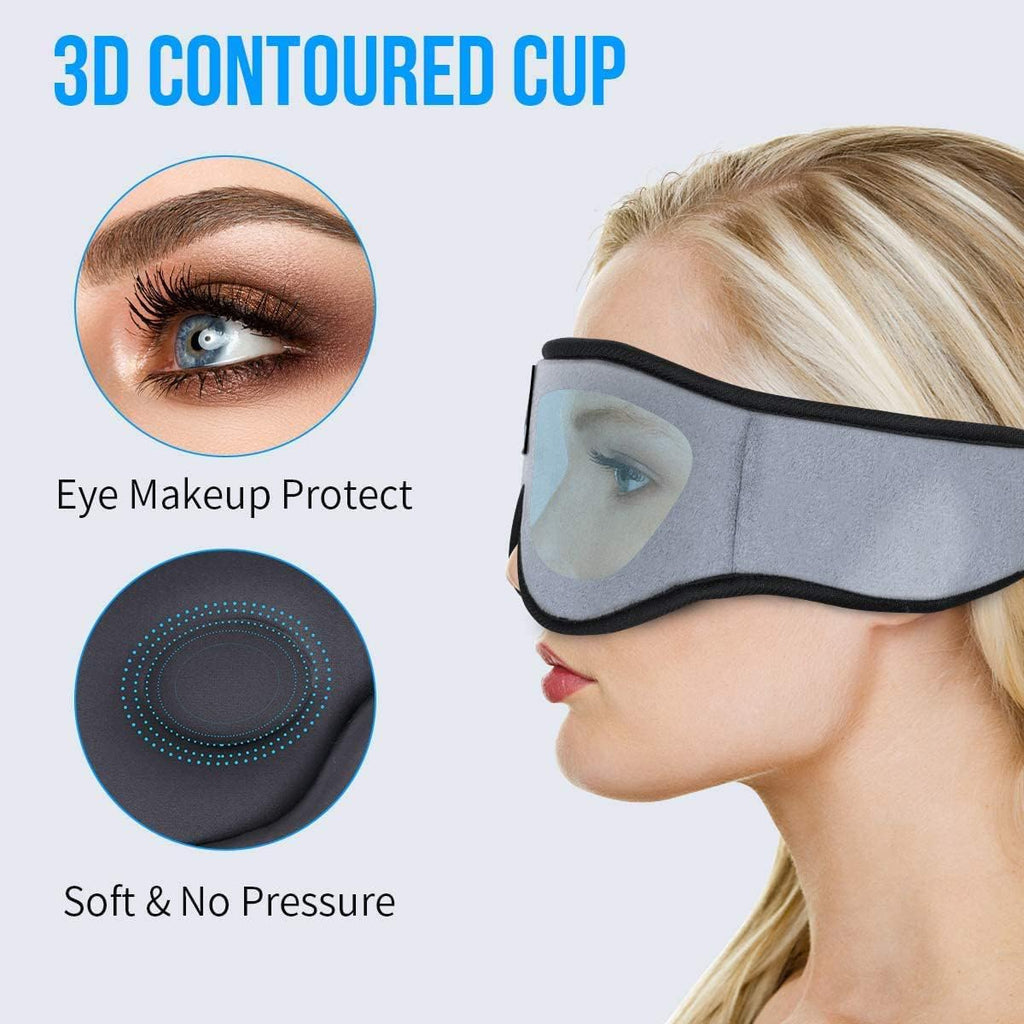 Sleep Mask with Bluetooth Headphones Cotton Y6764