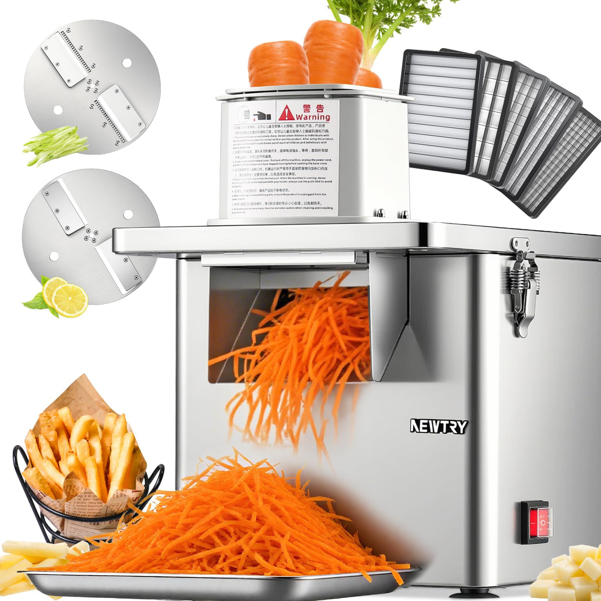 4 in 1 Electric Vegetable Processor B807
