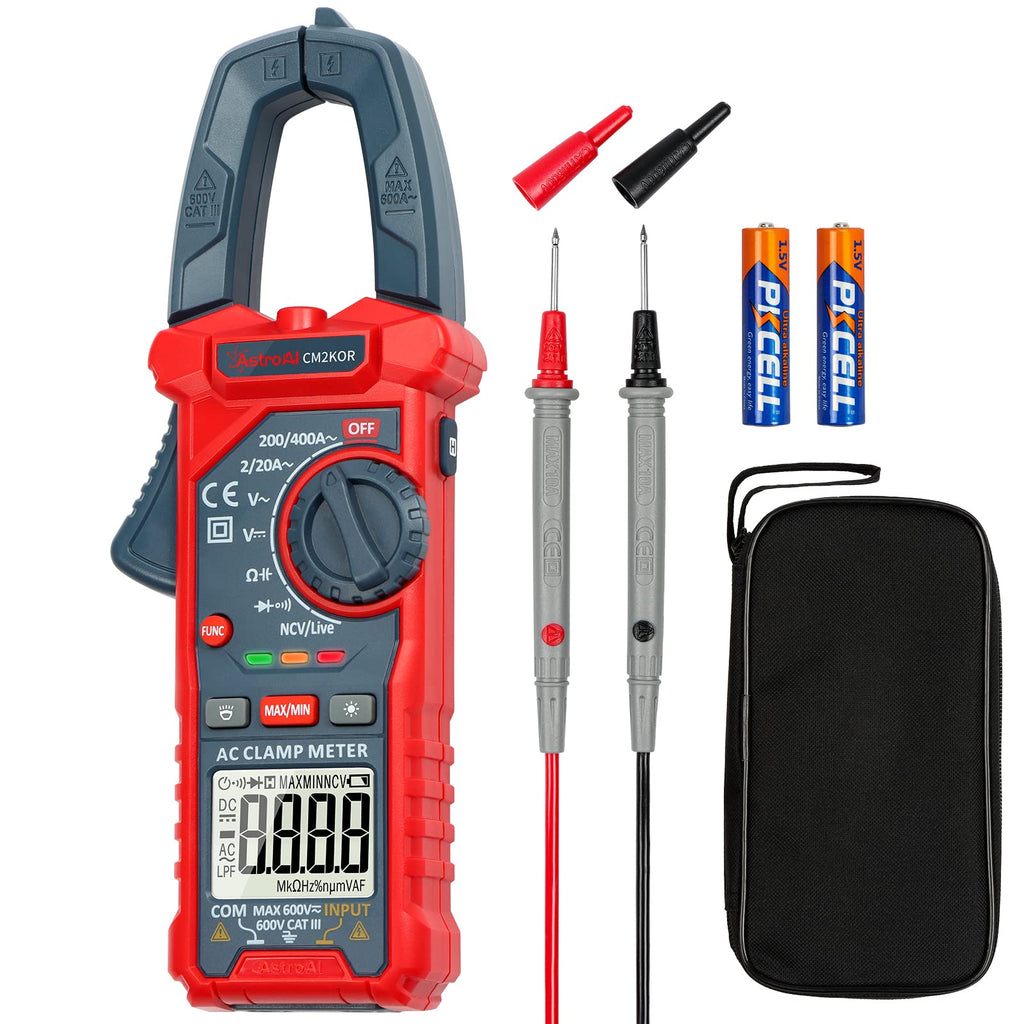 Digital Clamp Meter Multimeter 2000 Counts Auto-ranging D841