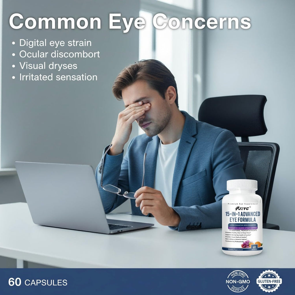 15 in 1 Eye Formula with Lutein 120 Capsules F1750