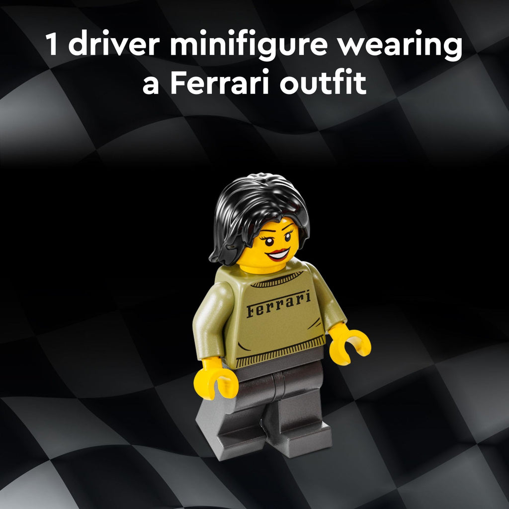 Toy Car Model Building Set with Driver Minifigure H78297