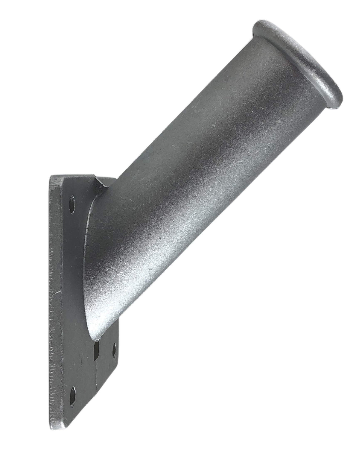 Aluminum Flag Pole Bracket Fits 1.25'' Poles Gray J856