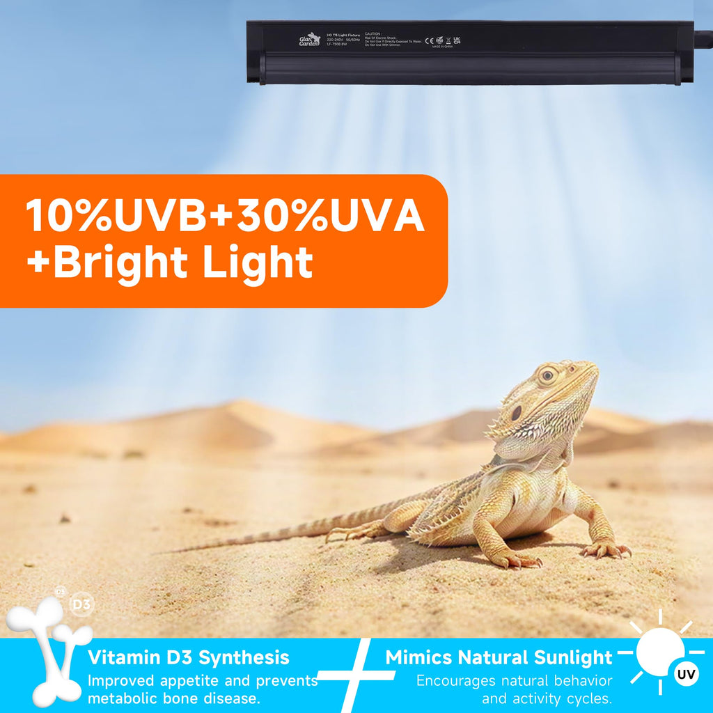 10.0 UVB Reptile Lighting Combo Kit 12-Inch 8W N1507