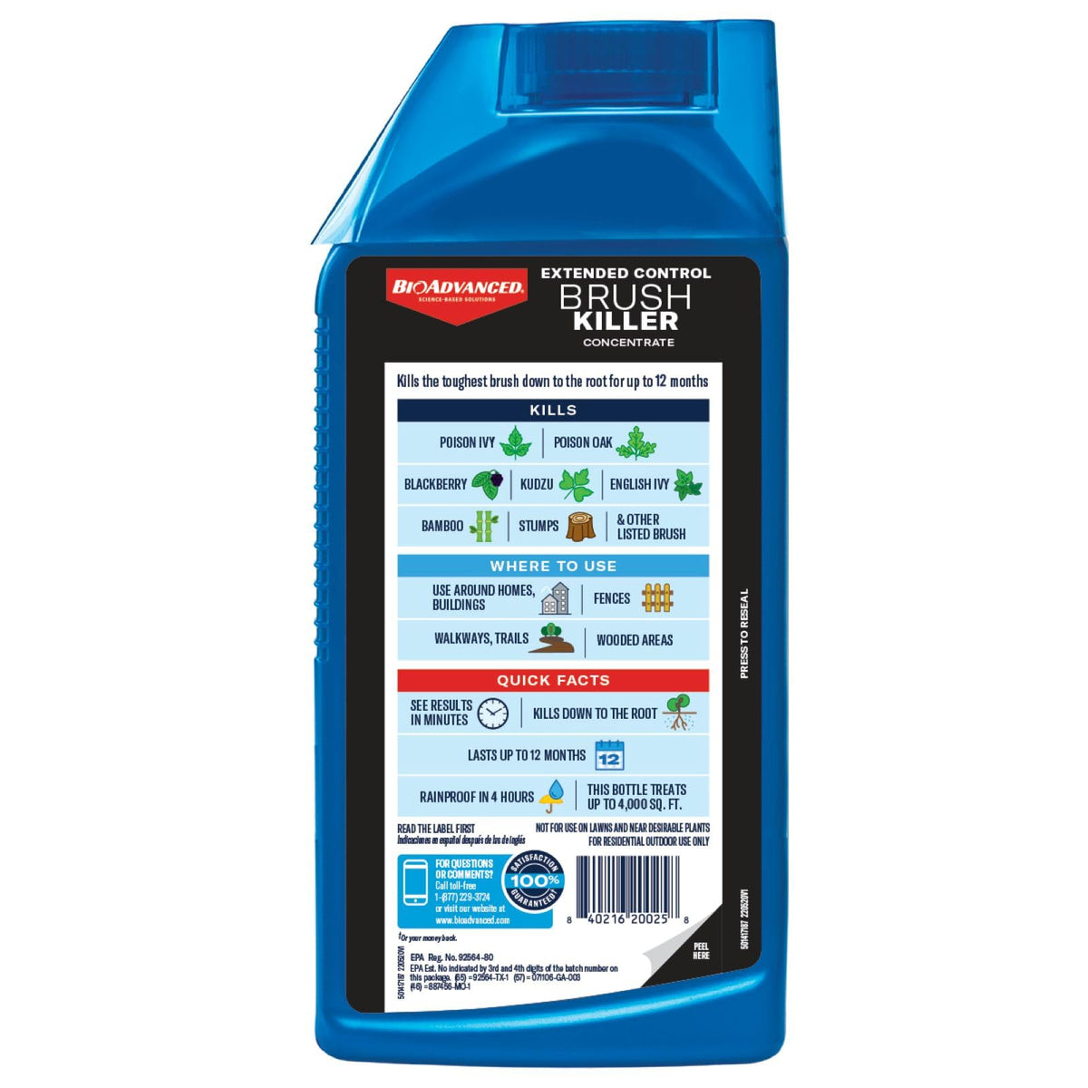 32 oz Concentrate Brush Killer E894381