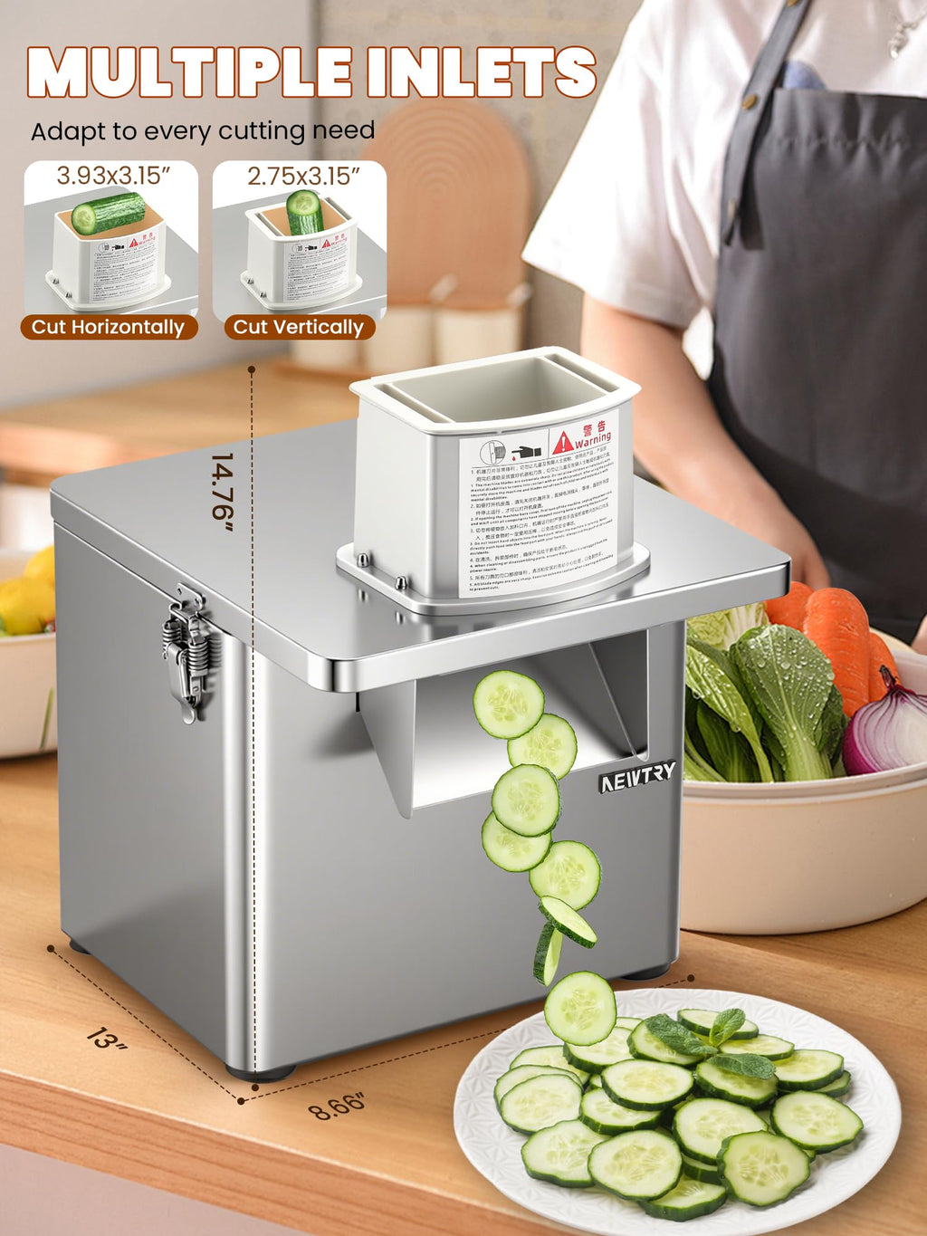 4 in 1 Electric Vegetable Processor B807