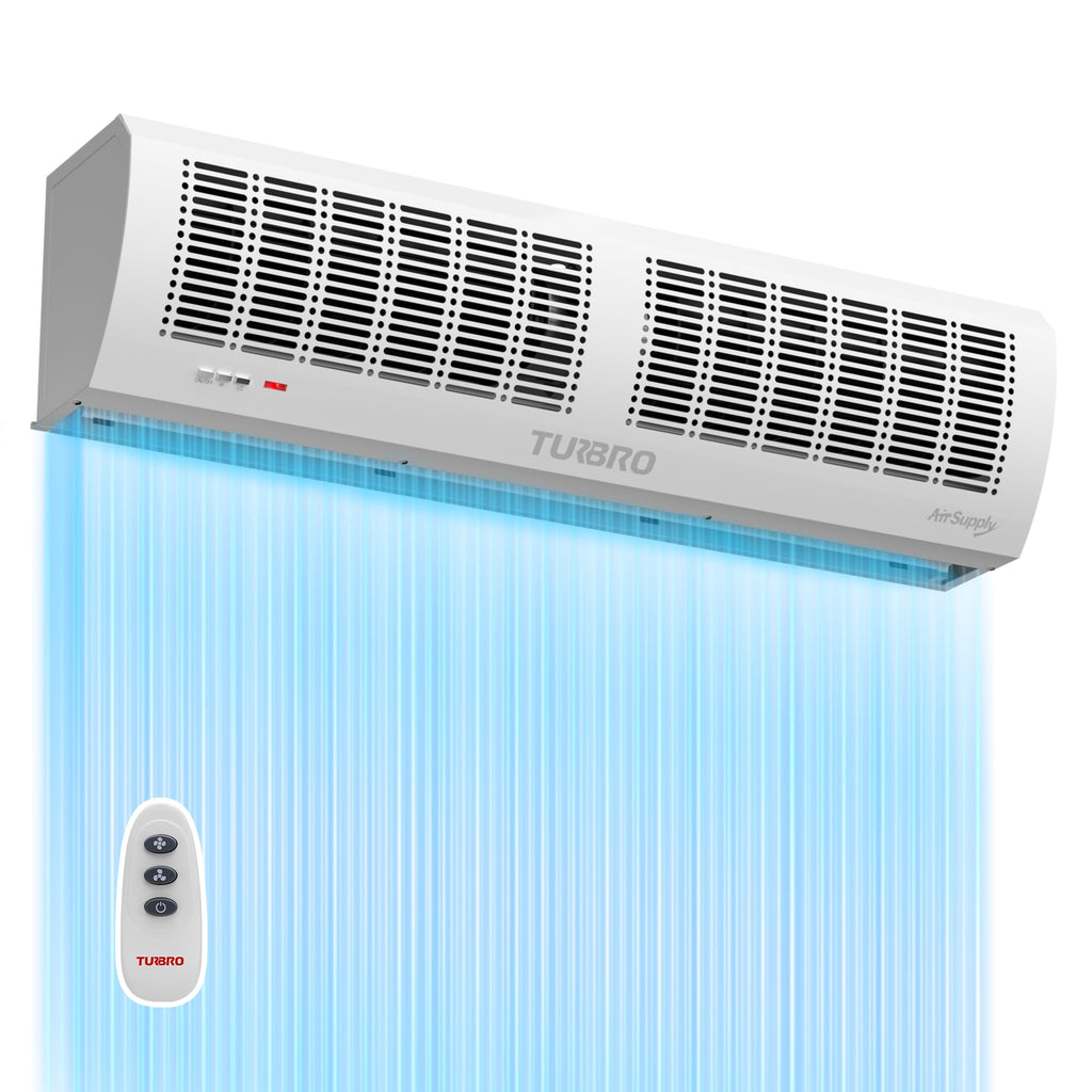 36-Inch Wall-Mounted Air Curtain Fan with Magnetic Switch M435748