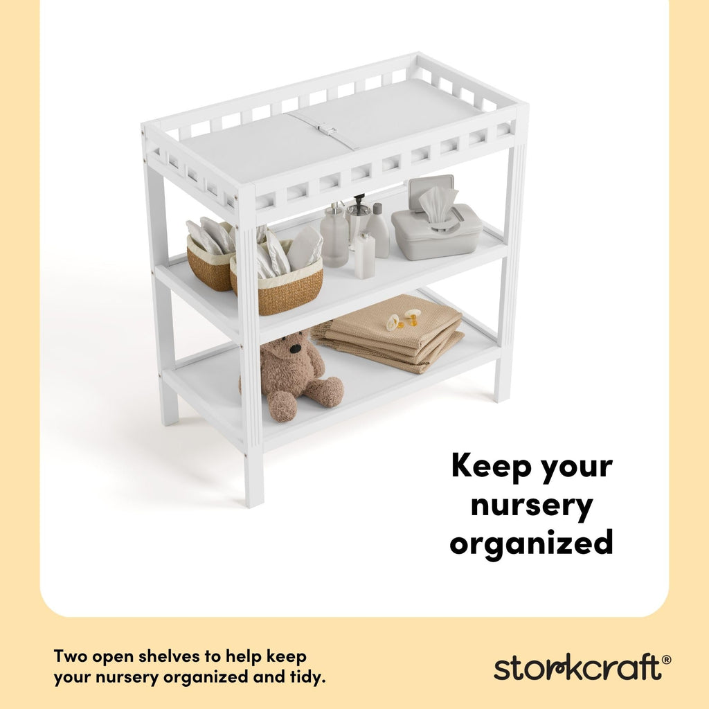 White Changing Table A1026