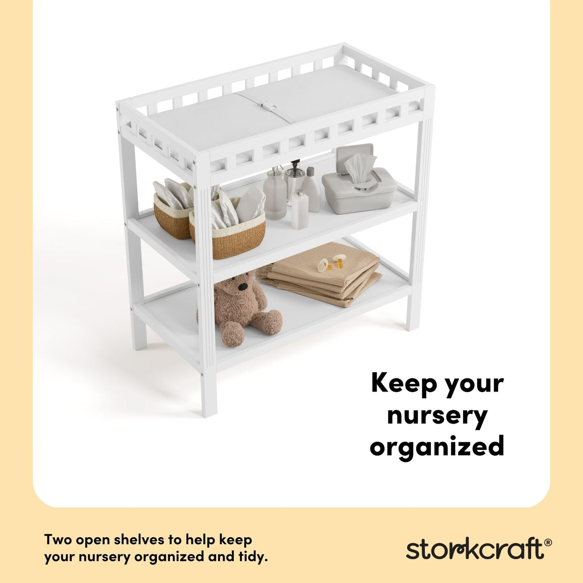 White Changing Table A1026
