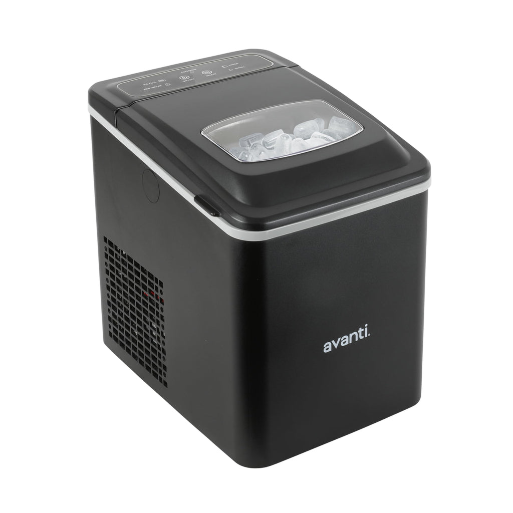 Black Countertop Ice Maker with Scoop N30598
