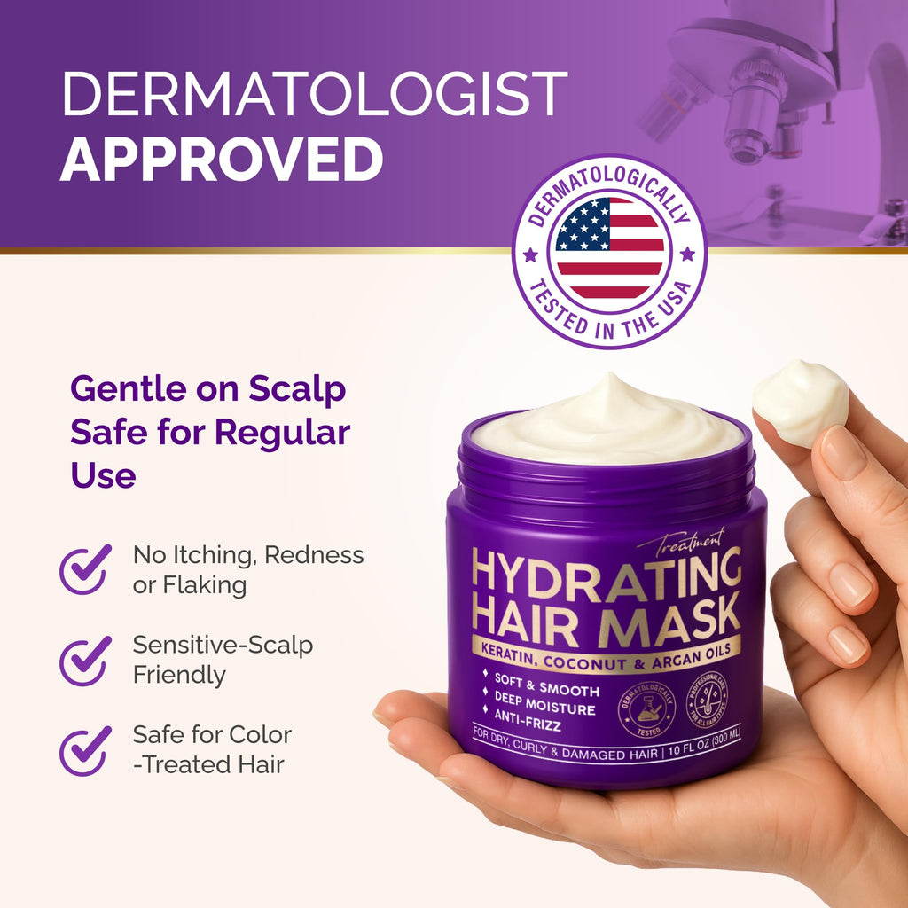 Hydrating Hair Mask 10oz Pack of 2 E2589