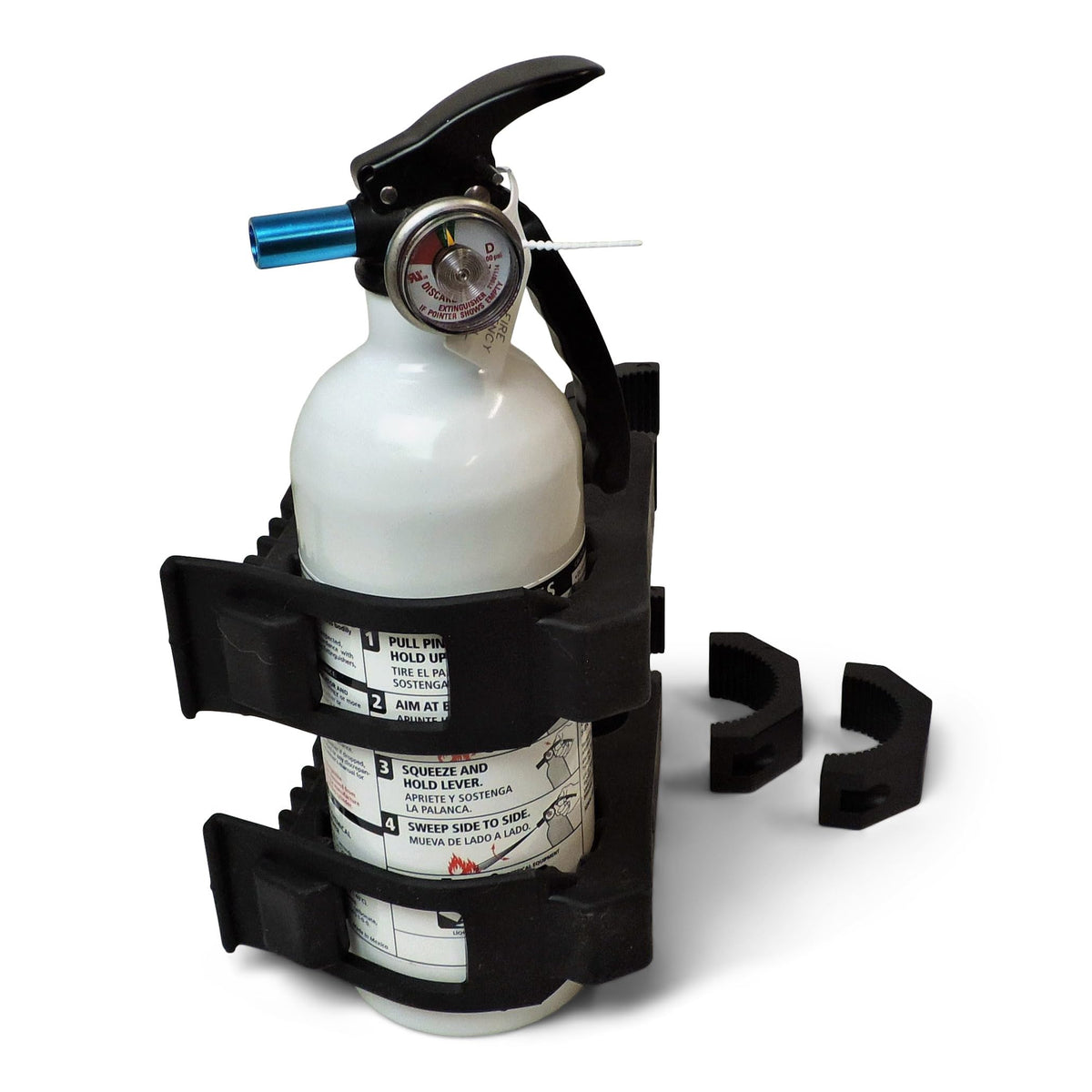 Fire Extinguisher Kit with 2.5lb Extinguisher & No-Tools Mount G57199