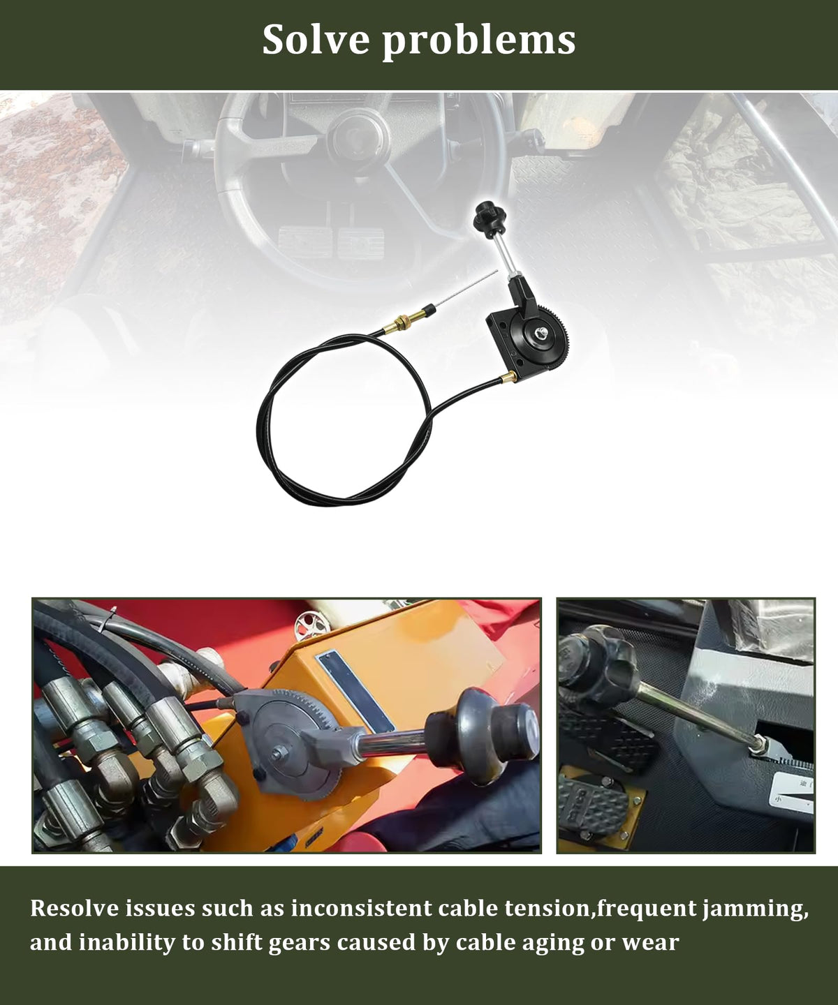 Excavator Throttle Cable Controller O634
