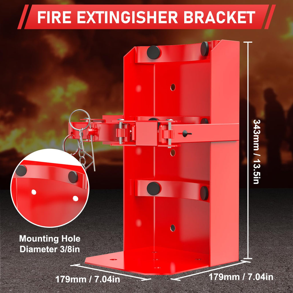 Heavy Duty Fire Extinguisher Mount D3847