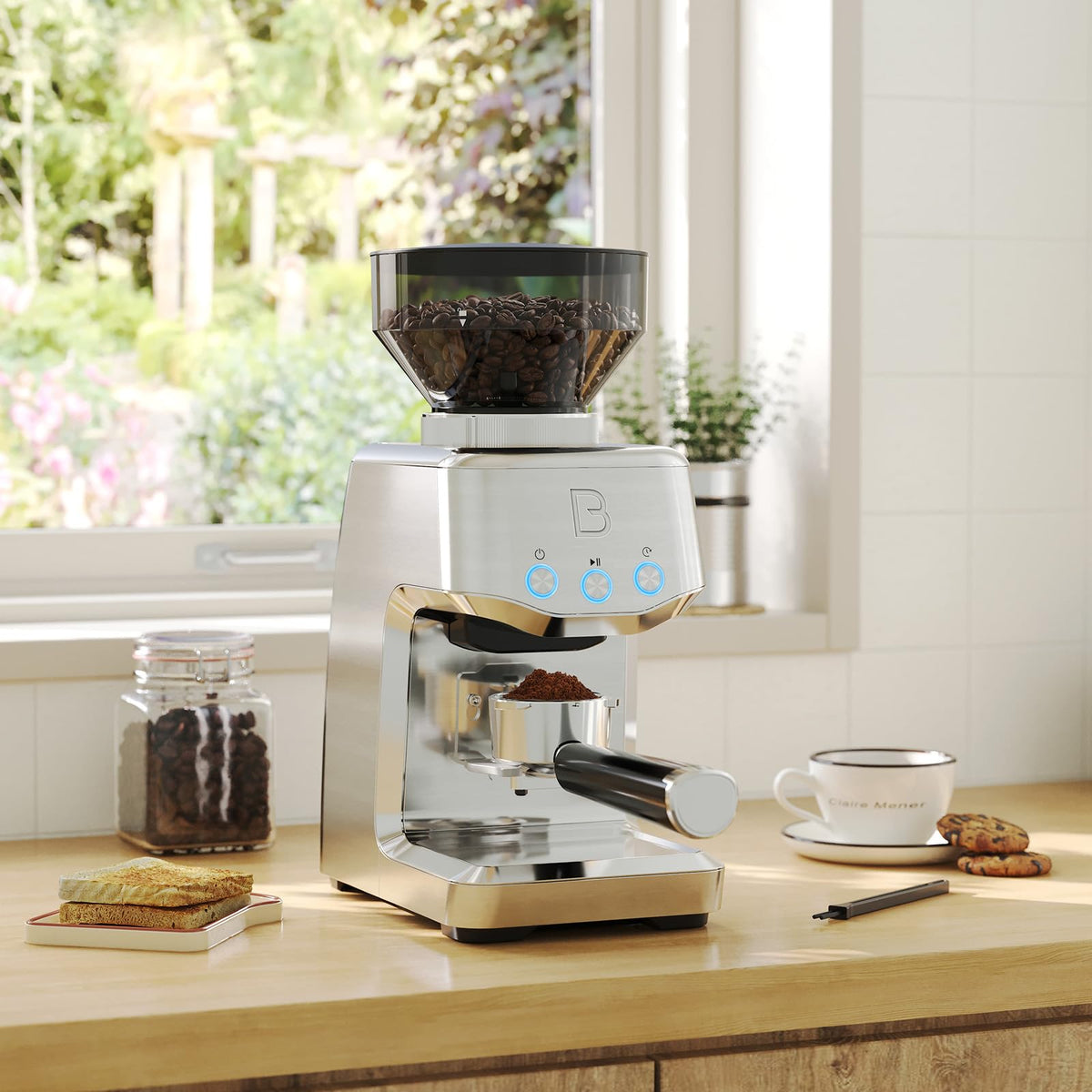 Conical Burr Coffee Grinder with 35 Grind Settings G8385