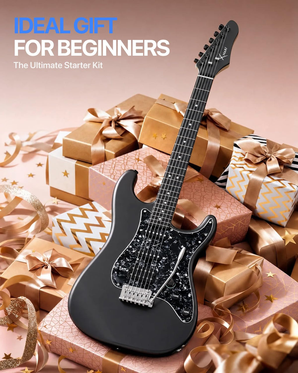 39" Smart Electric Guitar with Built-in 4 Effects I813213