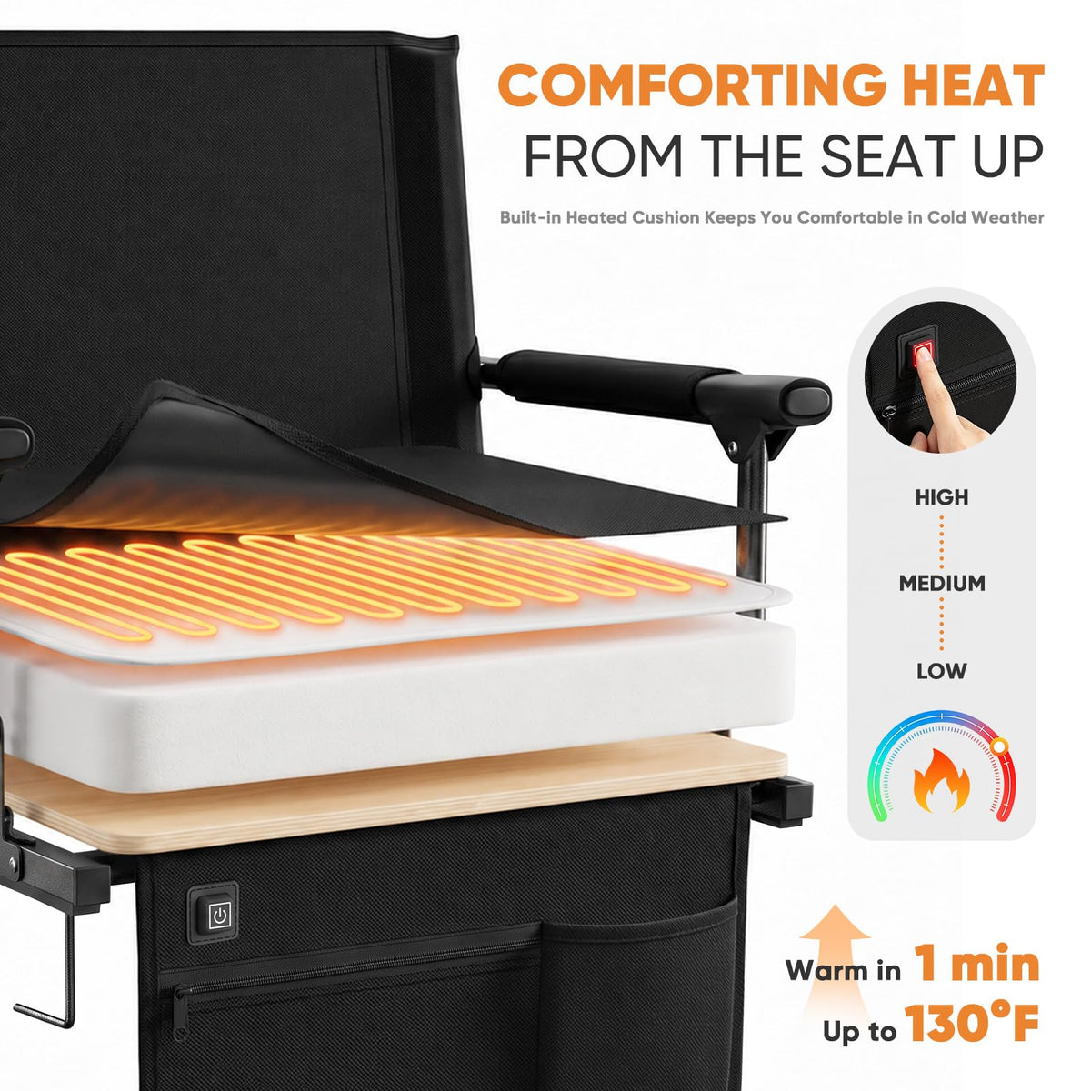Stadium Seats with Back Support & Armrests G5754