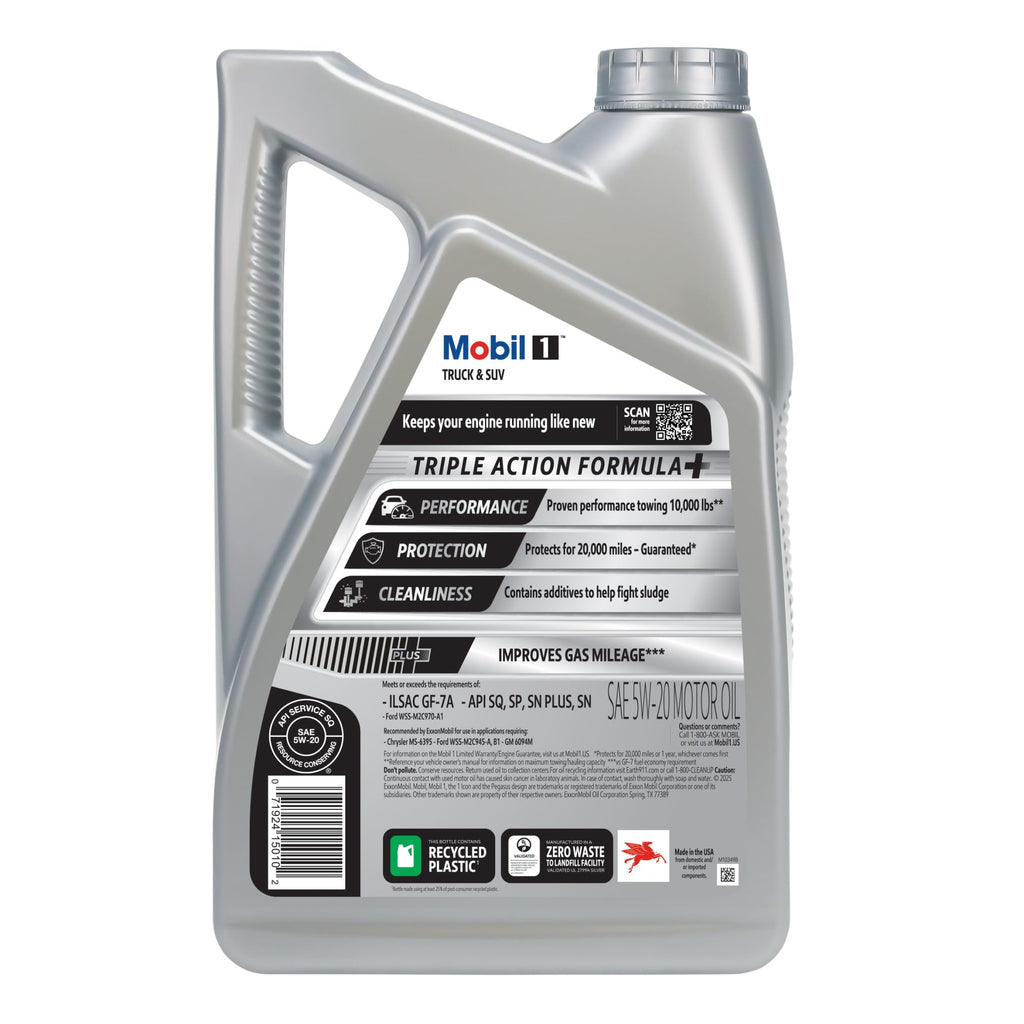 5 Quart 5W-20 Full Synthetic Motor Oil P461