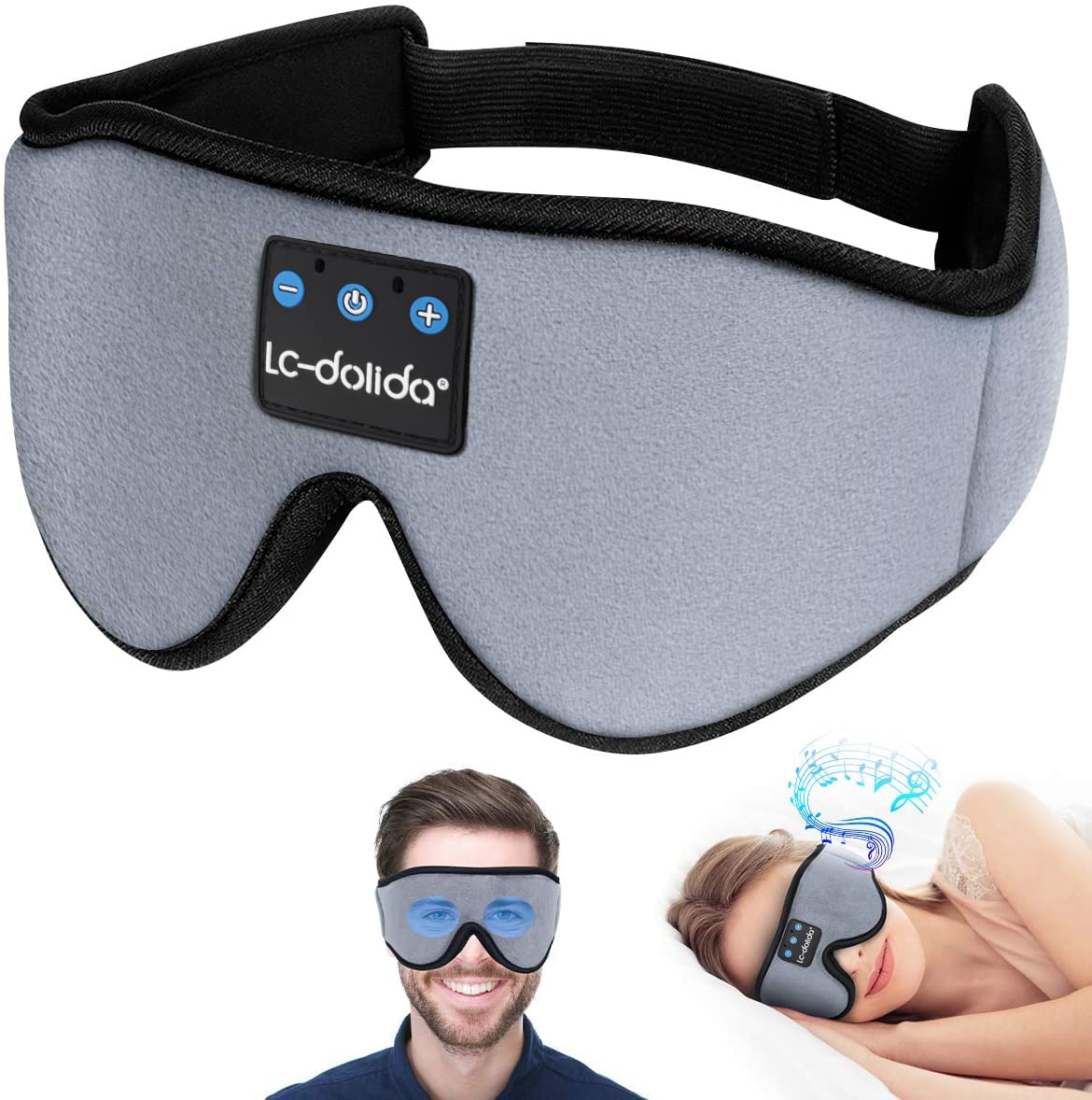 Sleep Mask with Bluetooth Headphones Cotton Y6764
