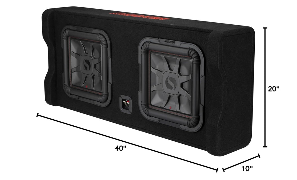 12" Dual Down Firing Enclosure S587