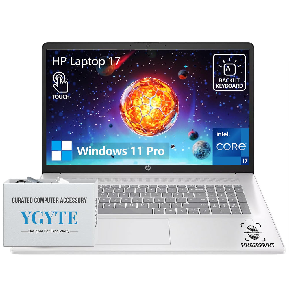 17.3” Touchscreen Laptop, Intel 10-Core i7, 16GB RAM 512GB SSD A124